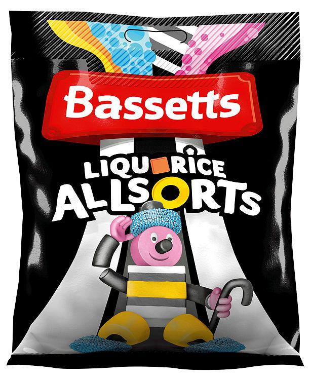 Allsorts Liquorice 190g Bassetts