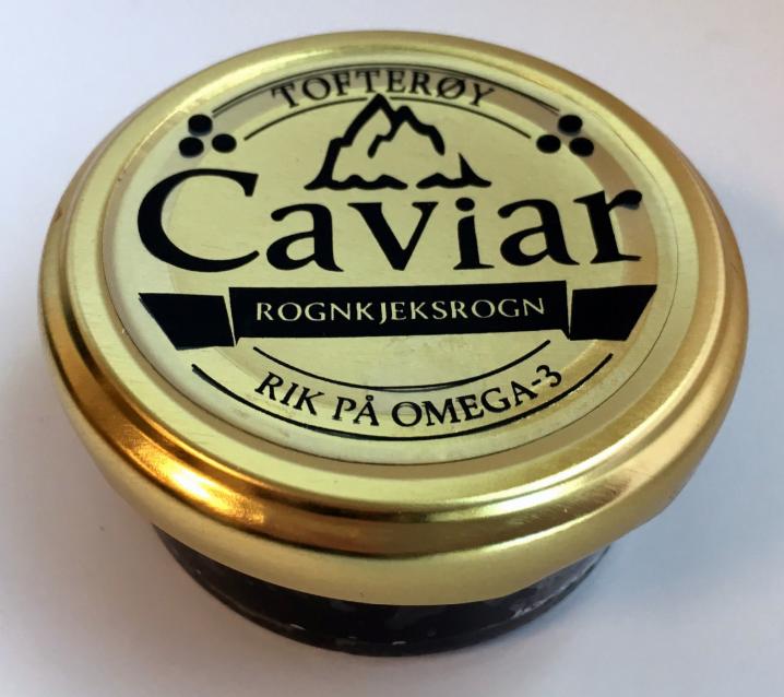 Rognkjeksrogn Sort 50g Nordic Caviar