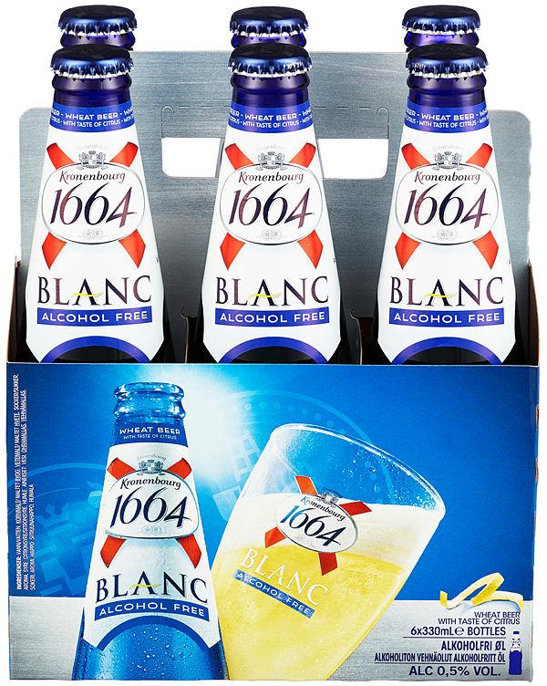 Kronenbourgh 1664 Blanc Alk.Fri 0,33lx6 flaske