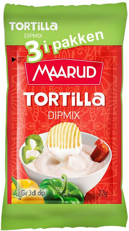 Dipmix Tortilla 3pk 66g Maarud