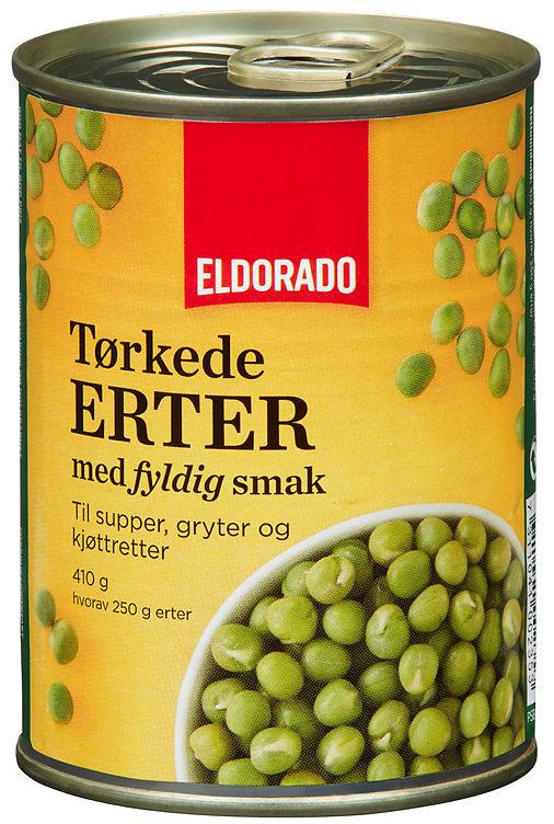 Erter Tørrede 410g Eldorado