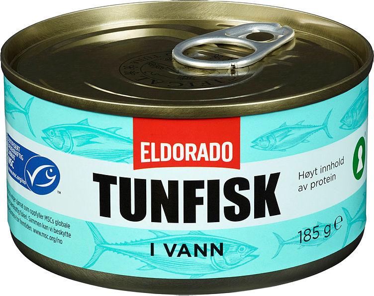 Tunfisk i Vann 185g Eldorado