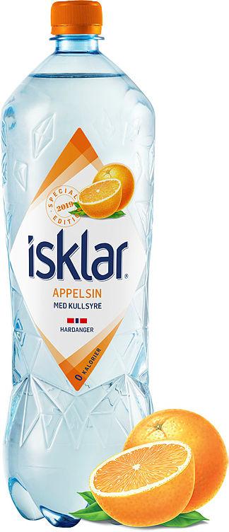 Isklar Sparkling Appelsin 1,5l flaske