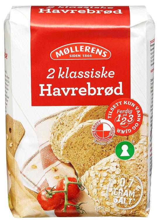 Havrebrød Melmiks 1kg Møllerens