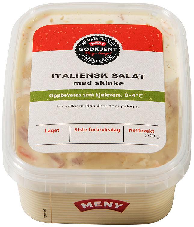 Italiensk Salat m/Skinke 200g Meny