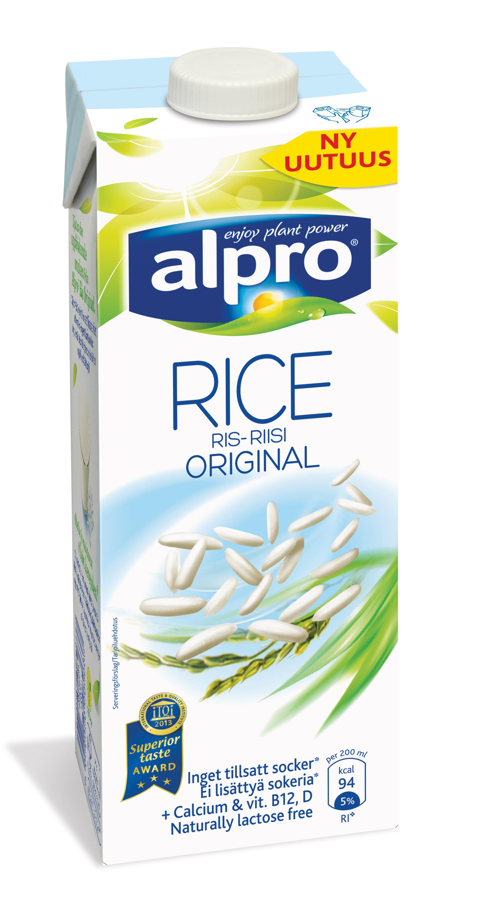 Risdrikk Original m/Kalsium 1l Alpro