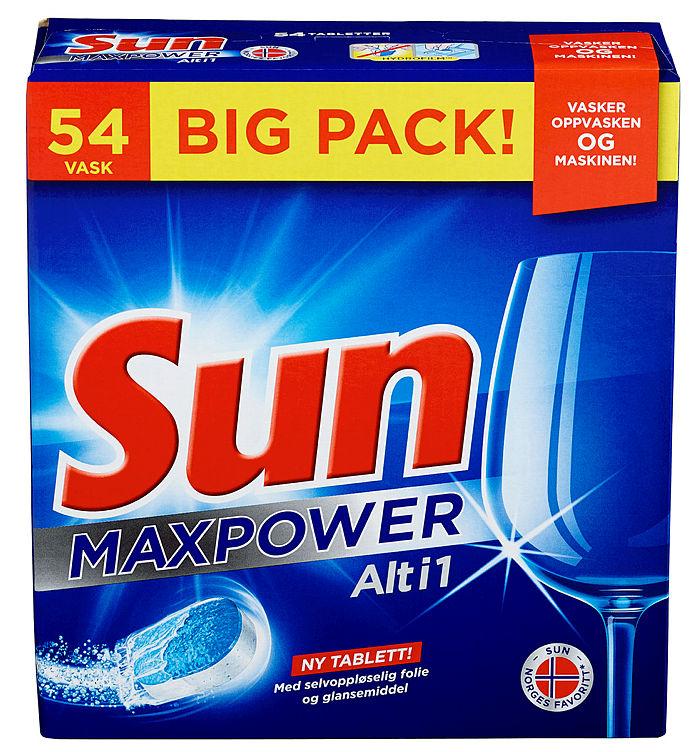 Sun Alt i 1 Maxpower 54stk