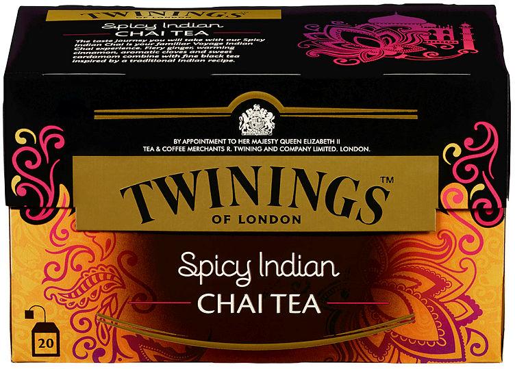 Spicy Indian Chai Tea 20pos Twinings