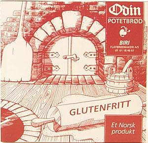 Potetflatbrød glutenfri 500g Odin