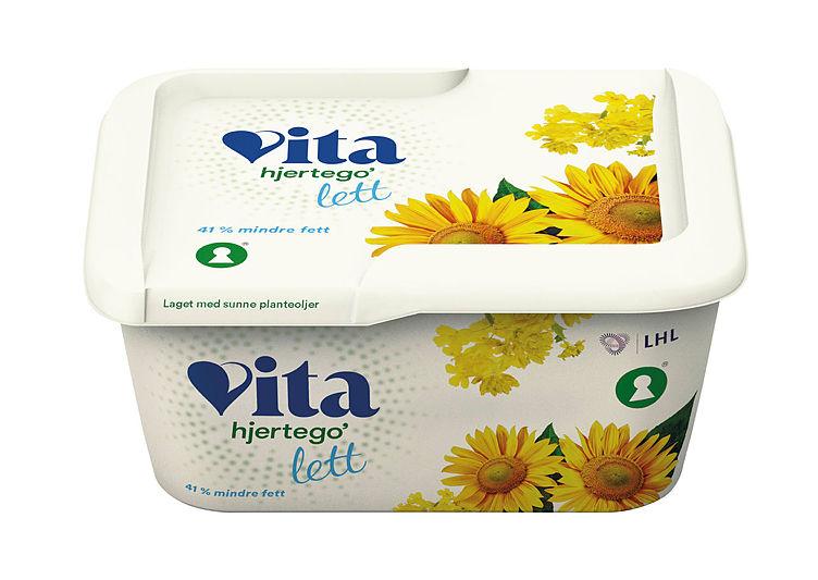 Vita Hjertego Lettmargarin 370g