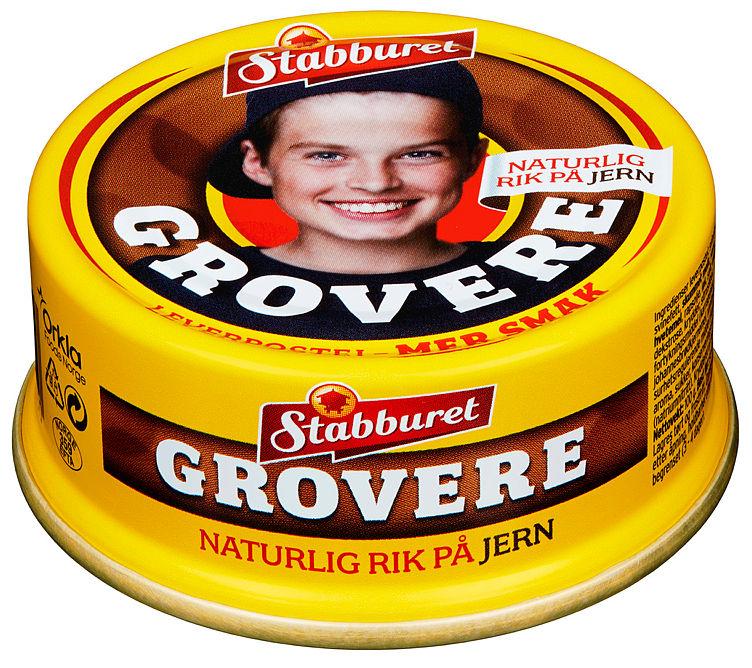 Leverpostei Grovere 100g Stabburet