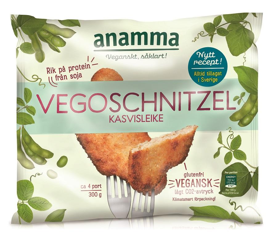Vegoschnitzel glutenfri 300g Anamma