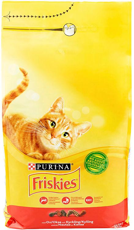 Friskies Okse/Kylling/Lever 4kg