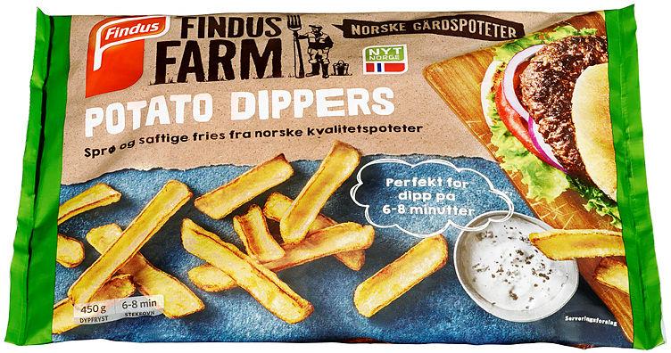 Potato Dippers 450g Findus Farm