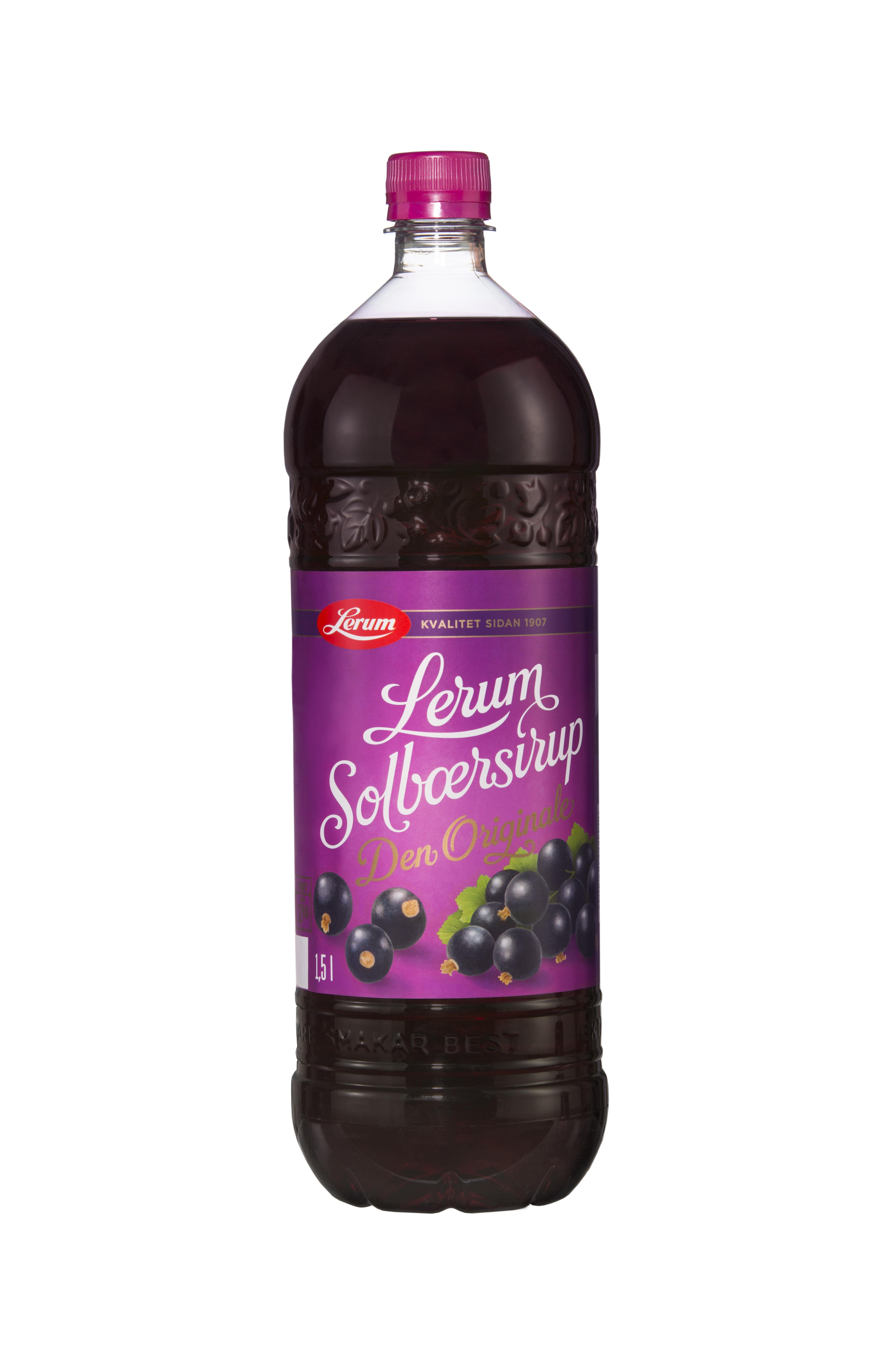 Solbærsirup 1,5l Lerum