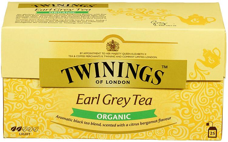 Earl Grey Tea Økologisk 25pos Twinings