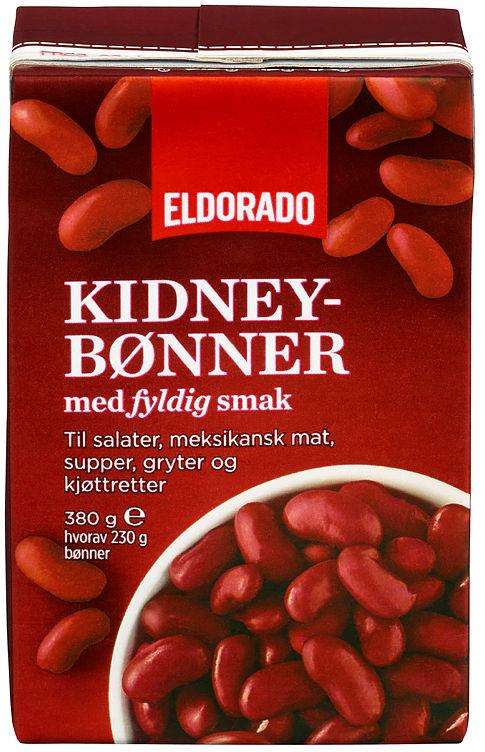 Kidneybønner 380g Eldorado