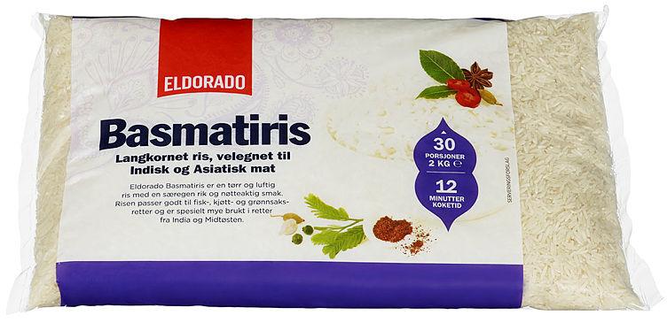 Basmatiris 2kg Eldorado