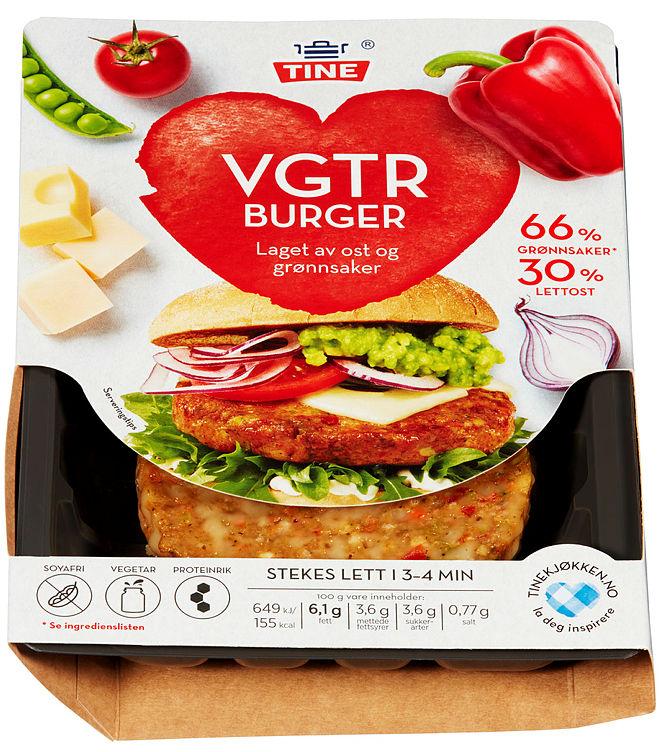 Vegetarburger 160g Tine