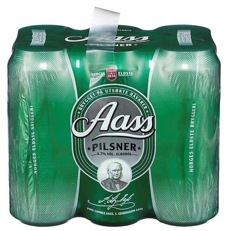 Aass Pilsner 0,5 l 6-pk - inkl. pant