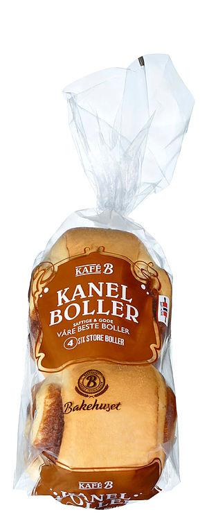 Kanelboller 4stk 340g Bakehuset