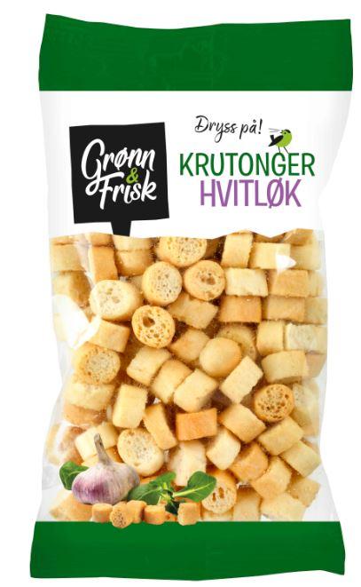 Krutonger m/Hvitløk 90g Grønn&amp;Frisk