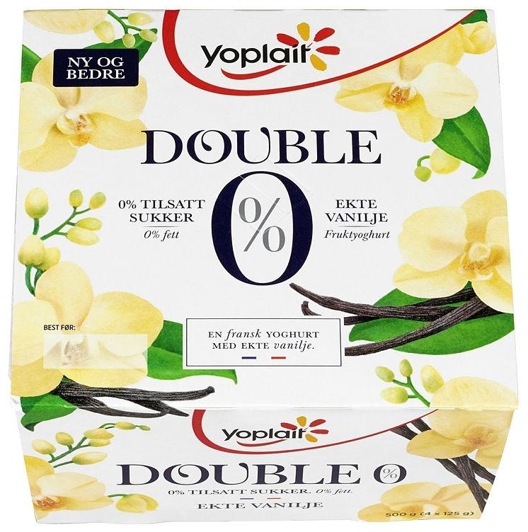 Yoplait Yoghurt 00% Vanilje 4x125 g