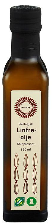 Linfrøolje Økologisk 250ml Helios