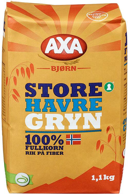 Havregryn Store 1,1kg Bjørn