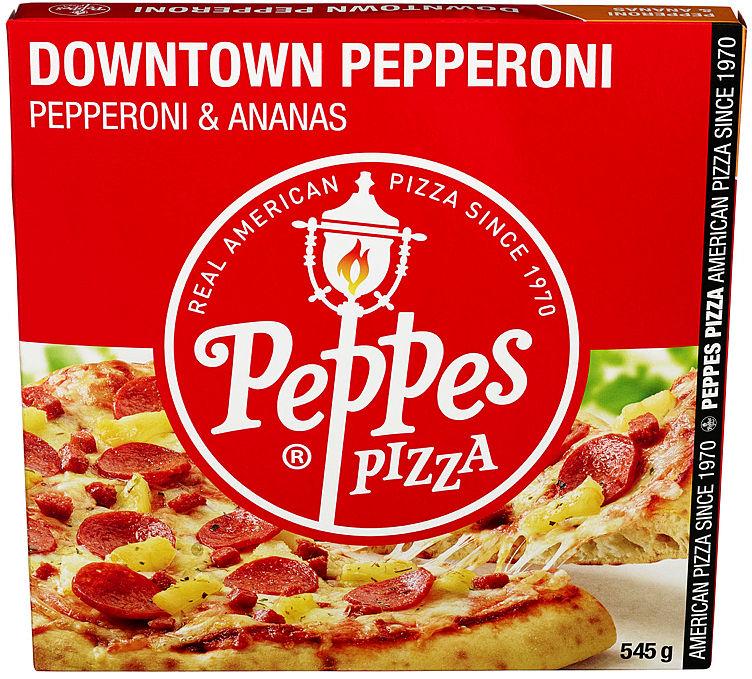 Peppes Pizza Downtown Pepperoni 545g