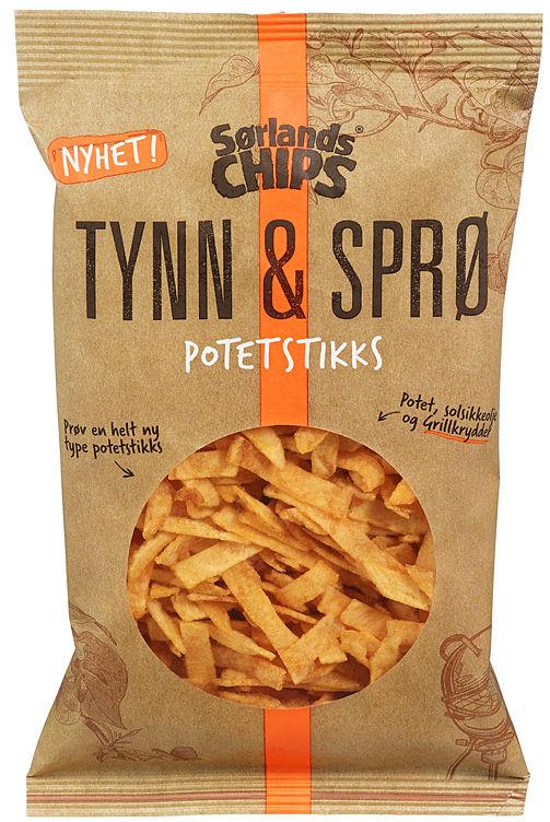 Tynn&amp;Sprø Potetsticks Grillkrydder 150g