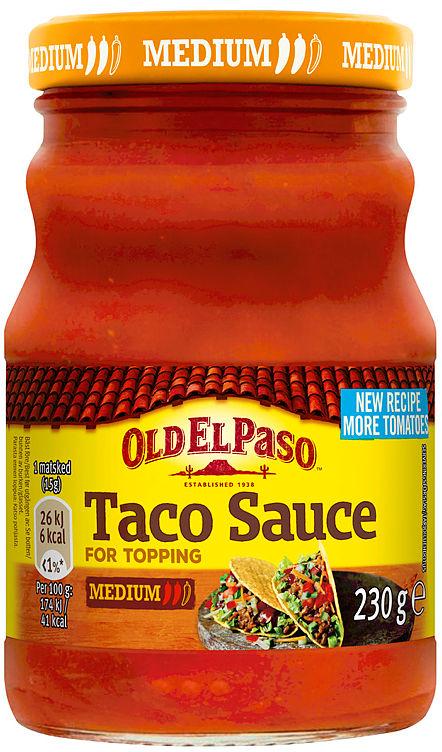 Taco Sauce Medium 230g Old El Paso