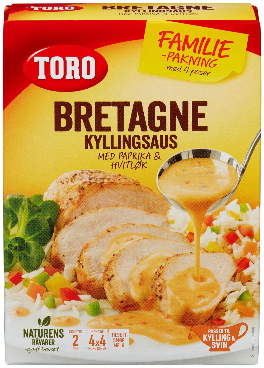 Bretagne Kyllingsaus Familiepakke 4 stk