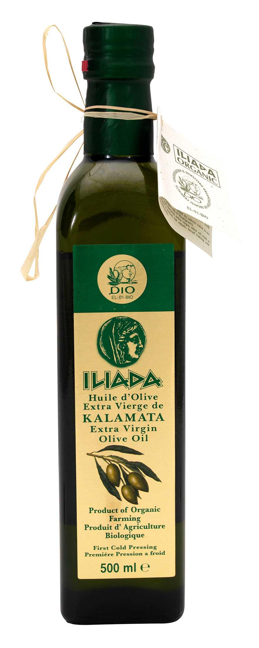 Olivenolje Kalamata Økol 500ml Iliada