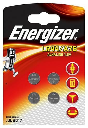 Batterier Lr44/A76 4stk Energizer