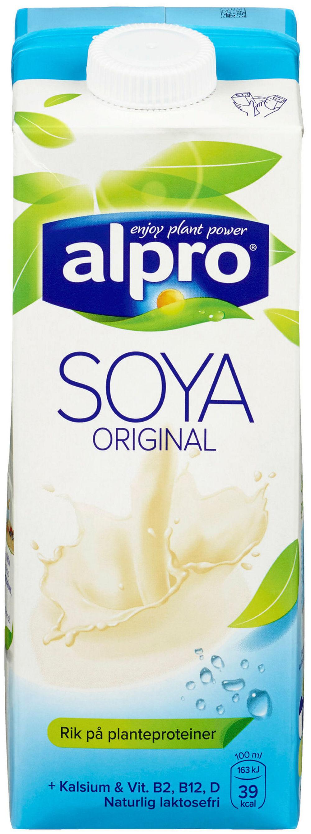 Soyamelk Naturell, 1 l