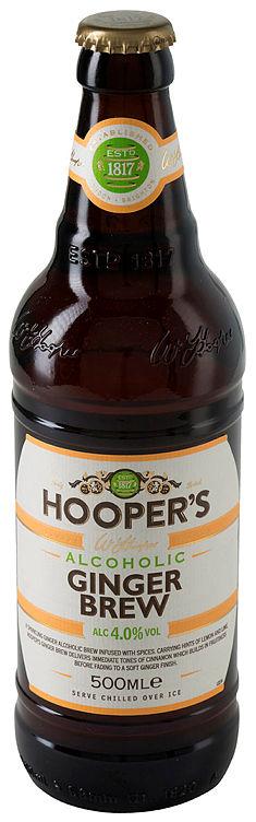 Hoopers Ginger Beer 4,0% 0,5l flaske