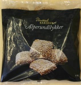 Alperundstykker 8stk United Bakeries