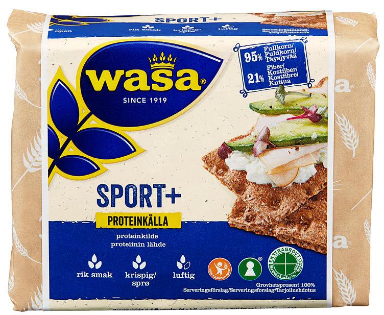 Knekkebrød Sport+ 225g Wasa