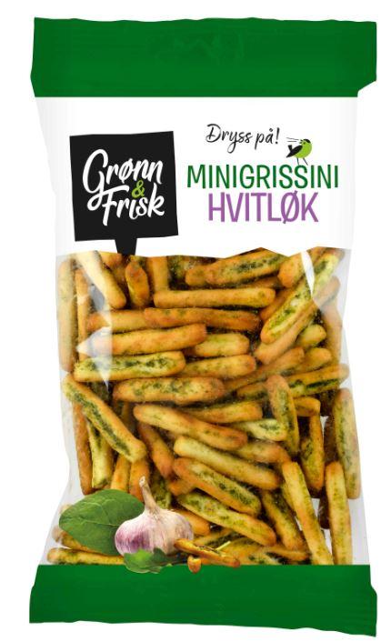 Minigrissini 90g m/Hvitløk Grønn&amp;Frisk