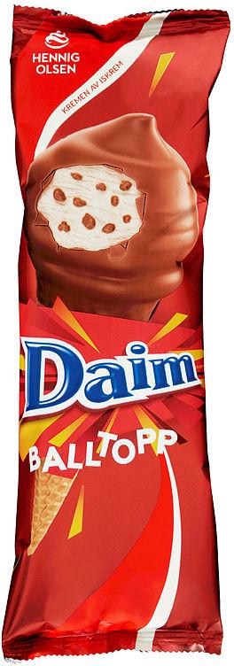 Daim Balltop 180ml Hennig Olsen