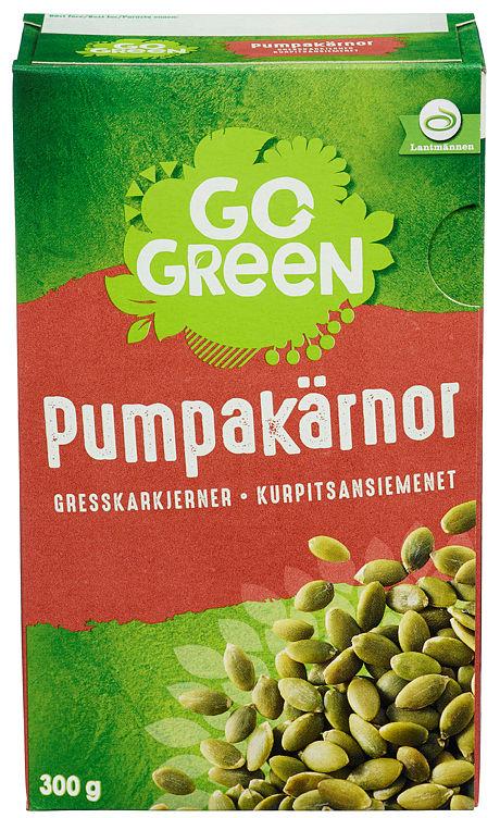 Gresskarkjerner 300g Gogreen