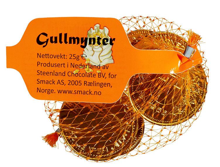 Gullmynter 25g Smack