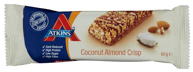 Atkins Bar Coconut Almond Crisp 60g