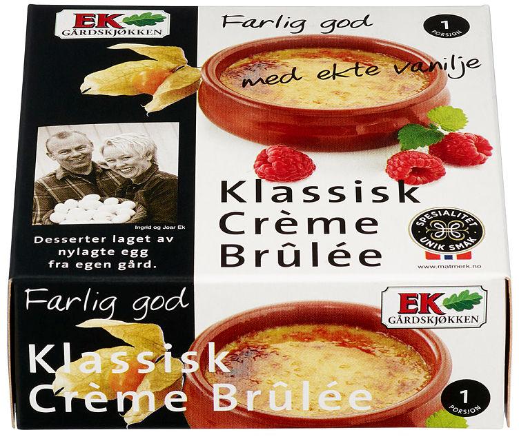 Creme Brulee 110g Ek