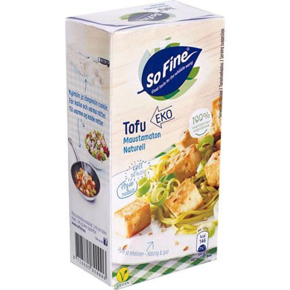 Tofu Naturell SoFine, Økologisk, 250 g
