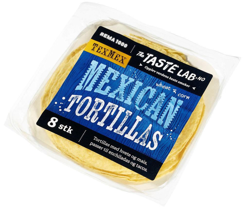 Tortillas Mais Tastelab, 8 stk, 320 g