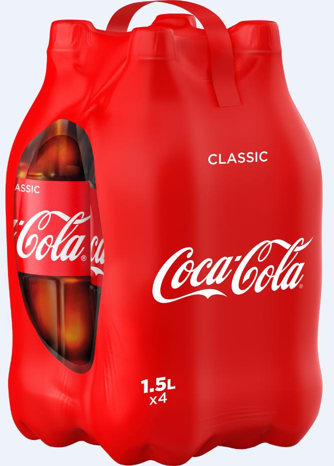 Coca-Cola 1,5lx4 flaske