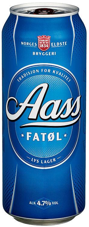 Aass Fatøl 0,5l boks