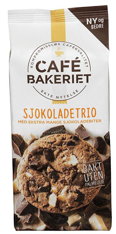 Café Bakeriet Sjokoladetrio 200g